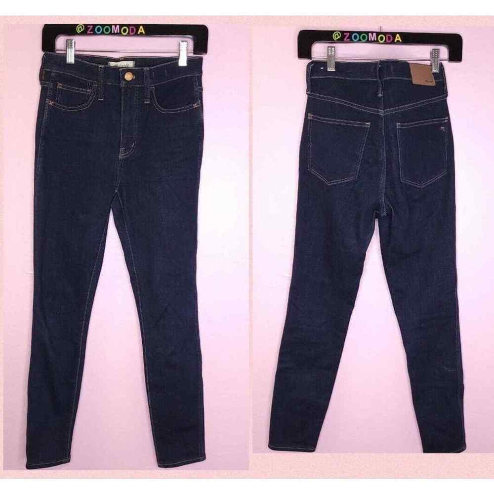 Madewell Roadtripper High Rise Skinny Stretch TALL 26